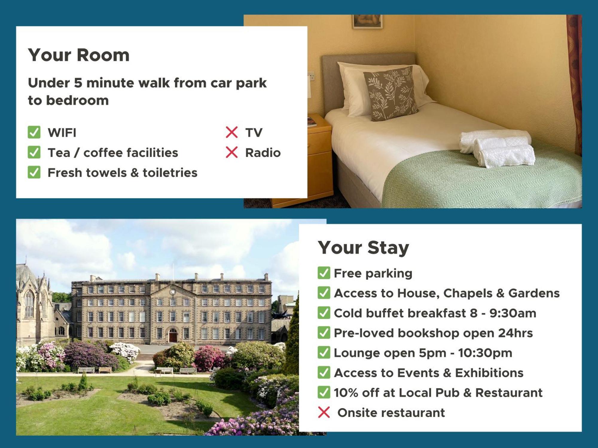 Ushaw Historic House, Chapels & Gardens Durham Quarto foto